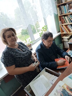Поездка Российского детского фонда в библиотеку имени Лилии Александровны Лихановой.